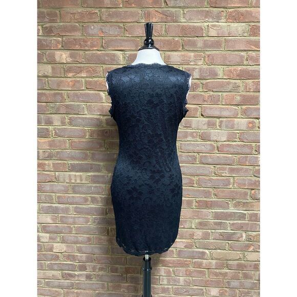 Liberty Love Black Sleeveless Lace Dress Size Large NWOT - Picture 3 of 6